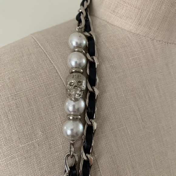 Philipp Plein black Python bag - Picture 3 of 8